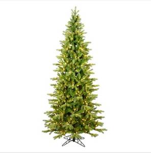 lot 184 image: Vickerman 5.5 x 36 Balsam Spruce Artificial Christmas Tree Dura-Lit 250WW - K186156LED