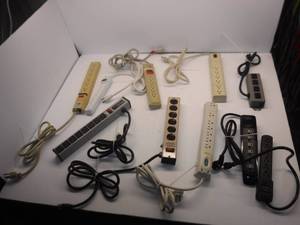 lot 4 image: Assorted Power Strips  Approximately 10 