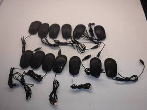 lot 12 image: Dell USB Wired Scroll Wheel Optical Black Mouses  Approximately 13 