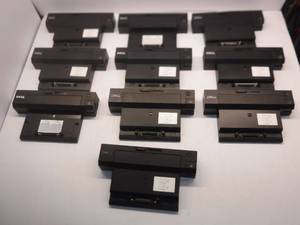 lot 17 image: Dell Docking Station E-Port Plus 2 No AC Adapter  Approximately 10 Docking Stations 