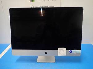 lot 7 image: Apple&nbspiMac15,1 A1419 AIO PC &nbspINTEL CORE I5-4690 3.5 Ghz  32GB DDR3 SDRAM  251GB SSD  Includes IOS and power cable 