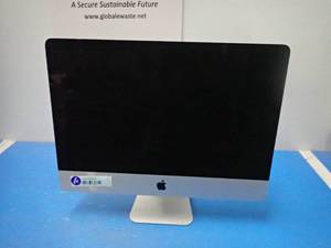 lot 10 image: Apple&nbspiMac18,1 A1418 AIO PC &nbspINTEL CORE I5-7360U 2.3 Ghz  8GB DDR4 SDRAM  1TB HDD  Includes IOS and power cable &nbspcrack and scuff in screen