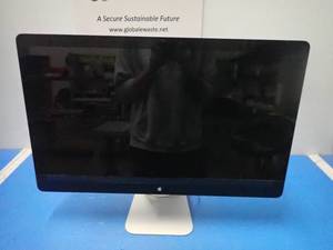 lot 15 image: Apple&nbspThunderbolt Display A1407  27 screen with 2560 x 1440 HD Resolution  Includes display and power cables 