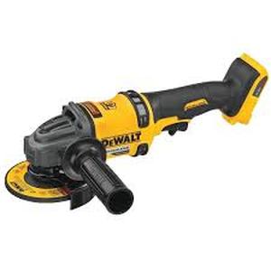 lot 19 image: DEWALT FLEXVOLT 60V MAX Cordless Brushless 4.5 in. to 6 in. Small Angle Grinder with Kickback Brake (Tool Only) Customer Returns See Pictures