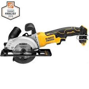 lot 47 image: DEWALT ATOMIC 20V MAX Cordless Brushless 4-12 in. Circular Saw (Tool Only)  Customer Returns See Pictures