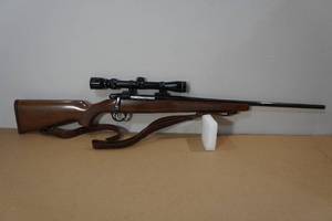 lot 1K image: Kassnar Churchill Highlander .270 Win Bolt-Action Rifle - Tasco Scope