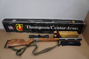 lot 1R image: ThompsonCenter Arms Encore 209 x 50 Magnum Stainless Steel Black Powder Muzzleloader