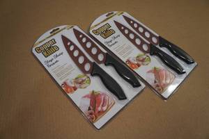 lot 16 image: 2 Copper Knife Sets