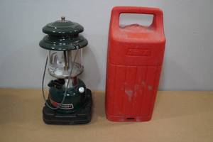 lot 77 image: Coleman Lantern with Case