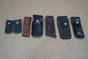 lot 101 image: Assorted Leather Cases