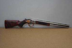 lot 108 image: Rustic Resin Shotgun Wall Hanger