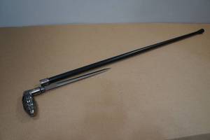 lot 134 image: Grenade Handle Sword Cane