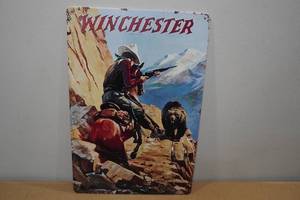 lot 150 image: Metal Winchester Sign