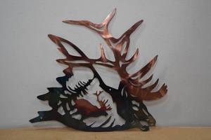 lot 155 image: Laser Cut Elk