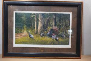 lot 164 image: Mark Twain Noe Framed Print Bad Timing - 9292600