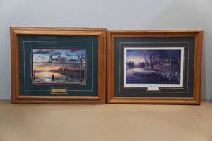 lot 172 image: 2 Jim Hansel Framed Prints