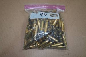 lot 198 image: 94 Empty 7mm-08 Casings
