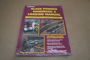 lot 201 image: NEW Lyman Black Powder Handbook and Loading Manual