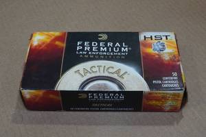 lot 206 image: 50 Federal Premium Tactical 40 S&W 165 Gr HST Ammo