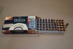 lot 212 image: 51 .40 S&W Ammo - 33 180 Gr JHP, 17 FN FMJ, 1 JHP
