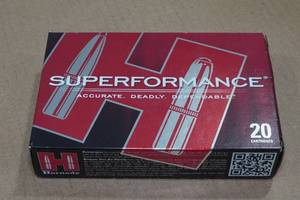 lot 234 image: 20 Hornady Superformance 25-06 Rem 117 Gr SST Ammo