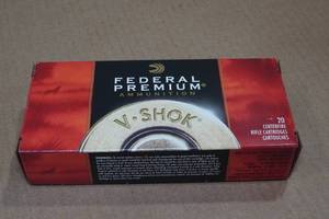 lot 240 image: 20 Federal Premium V-Shok 204 Ruger 32 Gr Nosler Ballistic Tip Ammo