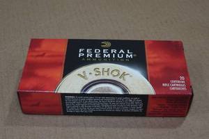lot 241 image: 20 Federal Premium V-Shok 204 Ruger 32 Gr Nosler Ballistic Tip Ammo