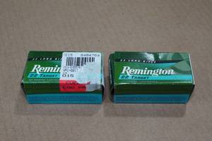 lot 246 image: 100 Remington Target Standard Velocity 22 LR Ammo