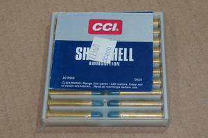 lot 261 image: 20 CCI .22 WMR Shotshells
