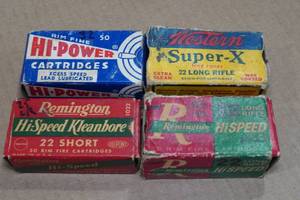 lot 265 image: 120 Rounds Assorted .22 LR Ammo