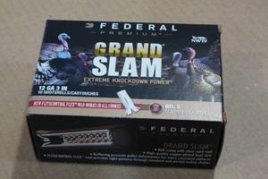 lot 291 image: 10 Federal Grand Slam 12 Gauge 3 5 Shot Shotshells