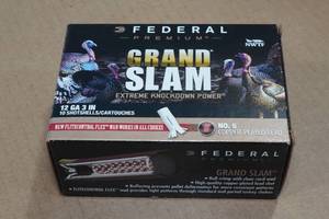 lot 292 image: 10 Federal Grand Slam 12 Gauge 3 5 Shot Shotshells
