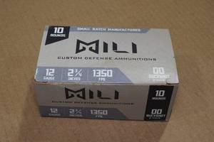 lot 308 image: 10 Mili 12 Gauge 2-34 00 Buck Buckshot Shotshells