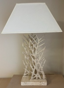 lot 58 image: Unique Large Metal Design Table Lamp