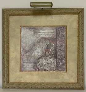 lot 166 image: Vintage Replica Picture with Beautiful Frame and Matte