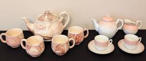 lot 105 image: Porcelain and Ceramic Tea Sets