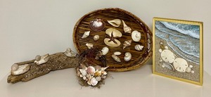 lot 145 image: Wonderful Handcrafted Artwork Made From Treasures in the Ocean