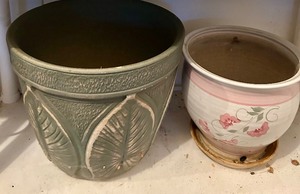 lot 182 image: Two Outdoor Planters