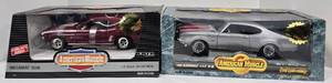 lot 180 image: American Muscle1969 Camaro SS396 & Oldsmobile Collectible Diecast Model Cars