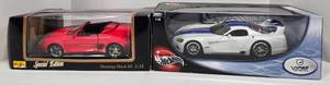lot 128 image: VIPER GTSR & MUSTANG Mach III Diecast Model Cars
