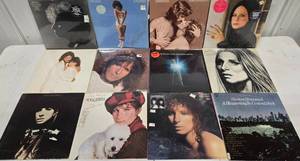 lot 78 image: 12 Vintage Vinyl BARBARA STREISAND Record Albums 
