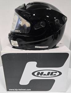 lot 127 image: HJC CS-R3 Black Snowmobile Helmet NEW