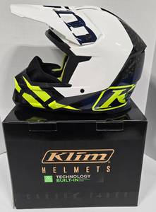 lot 165 image: KLIM F5 Koroyd Ascent Snowmobile Helmet - NEW