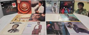 lot 196 image: 14 Vinyl Record Albums Michael Jackson, Stevie Wonder, George Benson, Lionel Richie, etc.