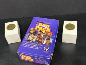 lot 132 image: Vintage Rap Pack Complete Sets Factory Sealed - Qty 2 & Sealed Packs in Box - Qty 20