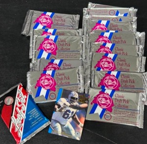 lot 135 image: 1991 Classic Draft Pick Sealed Packs, Leaf Set 2 Series  More