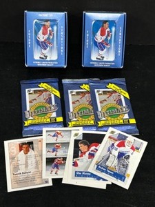 lot 137 image: Vintage Ultimate Sportscards HOCKEY Premier Edition Trading Cards