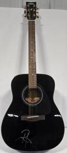 lot 101 image: RANDY HAUSER Signed YAMAHA F335 Acoustic Guitar 