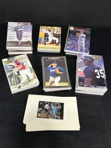 lot 144 image: Vintage BASEBALL Magazines Including Ballstreet, RBI, MVP Collectibles Plus Postcard Flyers