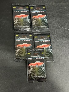lot 146 image: Vintage 90s VETTE SET Card Packs Collectors Trading Cards - Qty 5